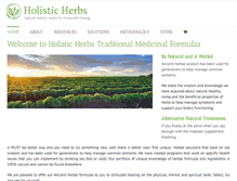 Tablet Screenshot of holisticherbs.org